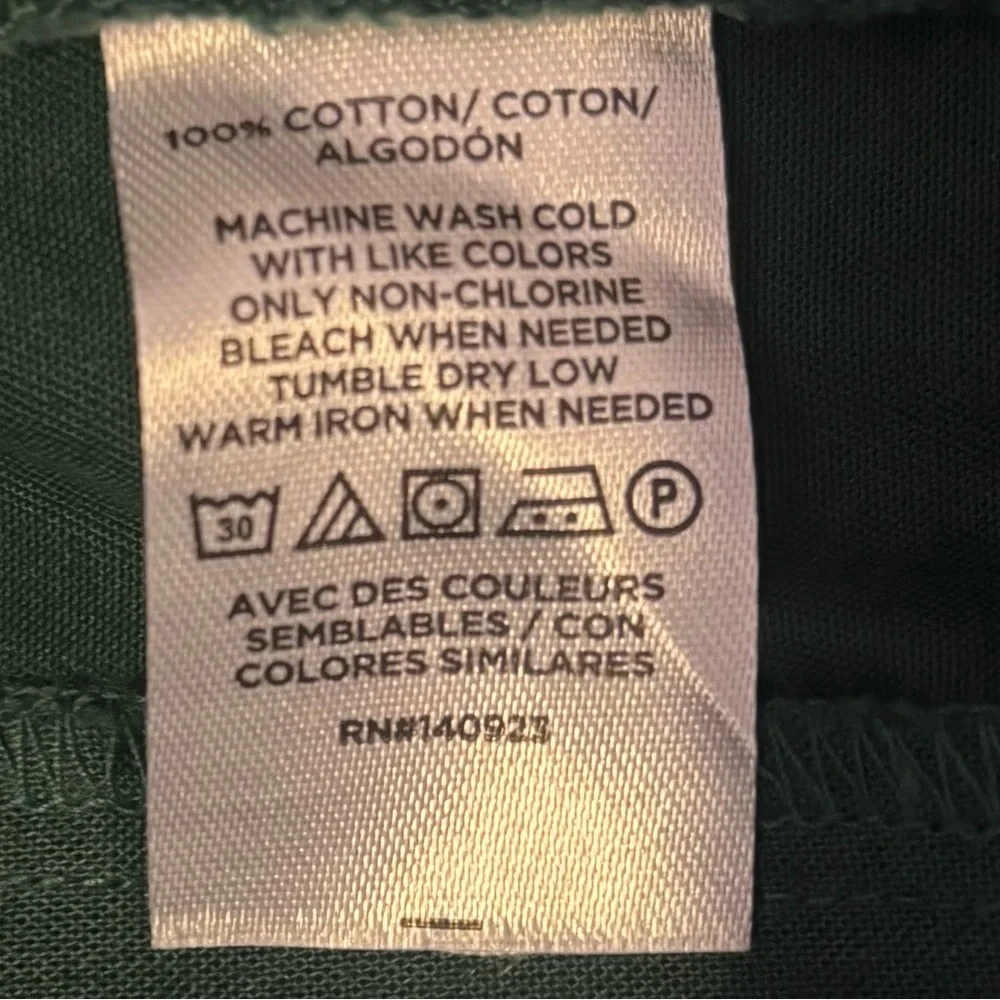 Loft Cotton Poplin Trousers Ultra Wide Leg Pleated Alpine Green Women’s Size 6